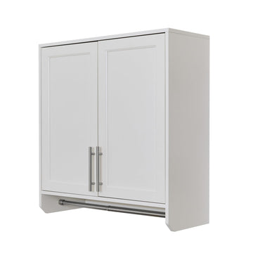 30" Large Wall Cabinet with A Hanging Space
