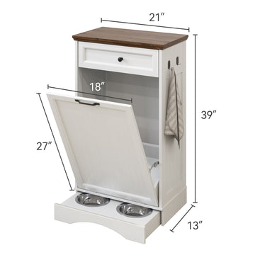 RTA Pet Food Station Pet Food Storage