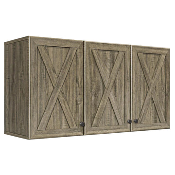 36" RTA Farm House Wall Cabinet Wall Mounted Cabinet