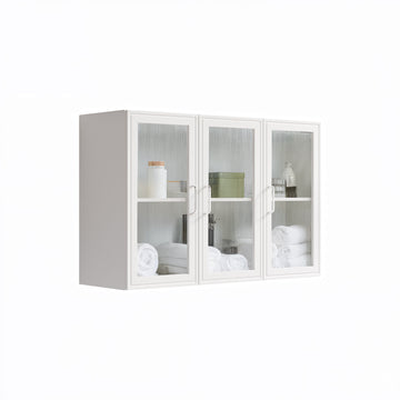 36" RTA Wall Cabinet Acrylic Glass Doors Wall Cabinet
