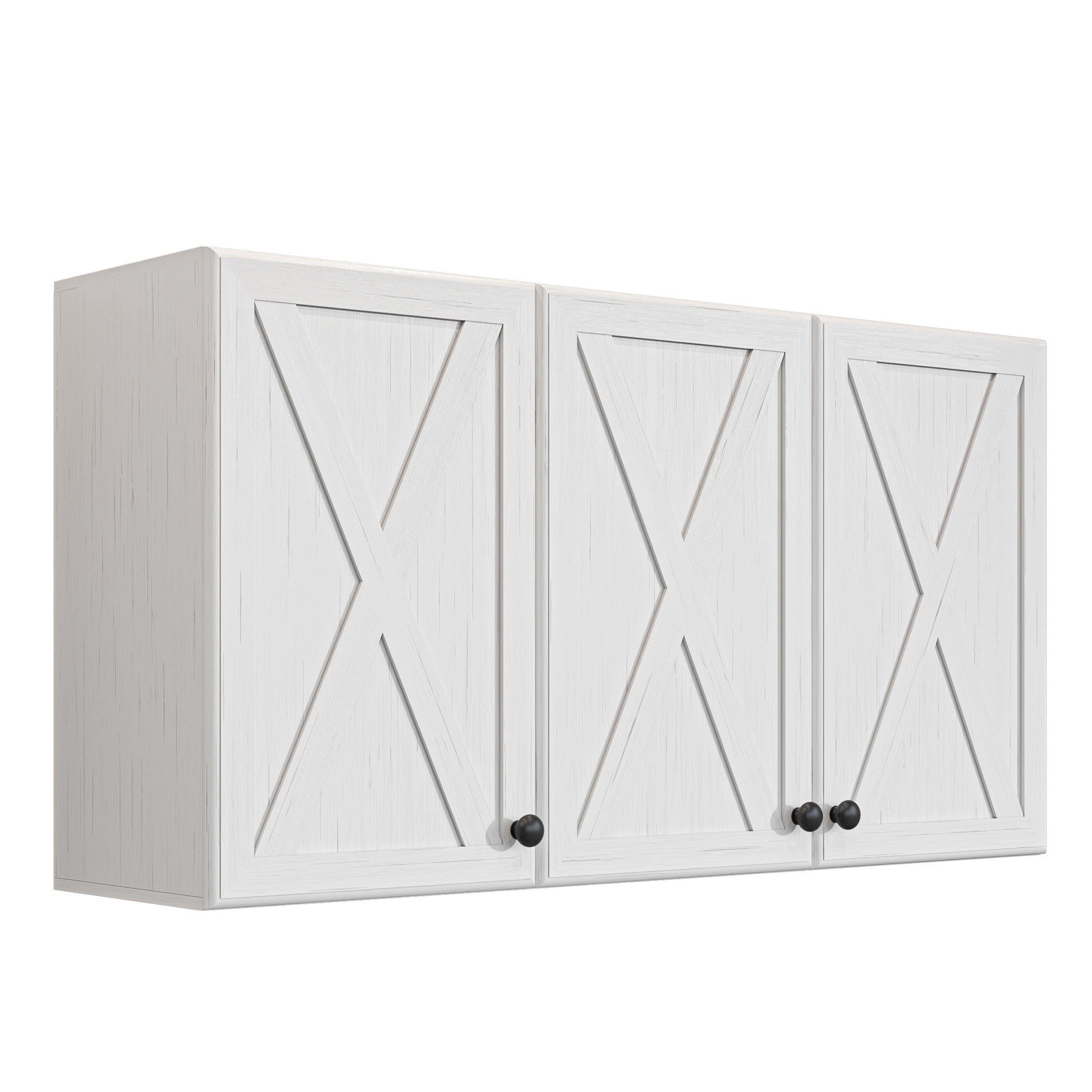 36" RTA Farm House Wall Cabinet Wall Mounted Cabinet